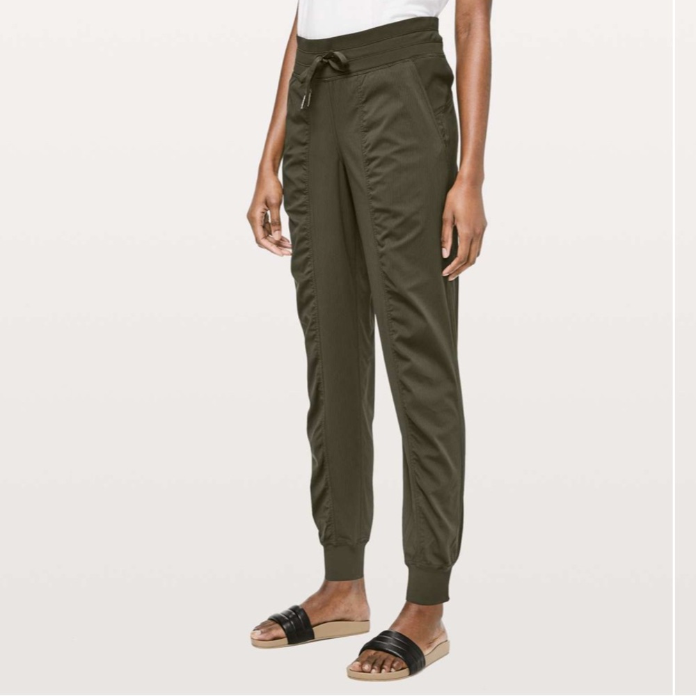 Lululemon Dance Studio Joggers - full length - Dark Olive 8